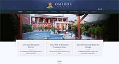 Desktop Screenshot of hotelomiros.com