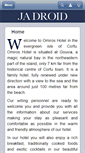 Mobile Screenshot of hotelomiros.com