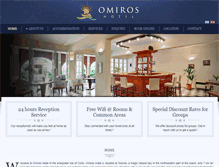 Tablet Screenshot of hotelomiros.com